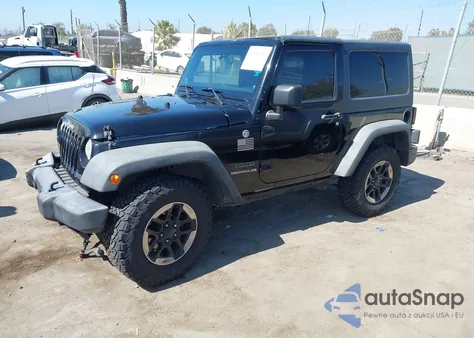 2014 Jeep Wrangler Sport z USA, uszkodzony, nr VIN 1C4AJWAG1EL218972